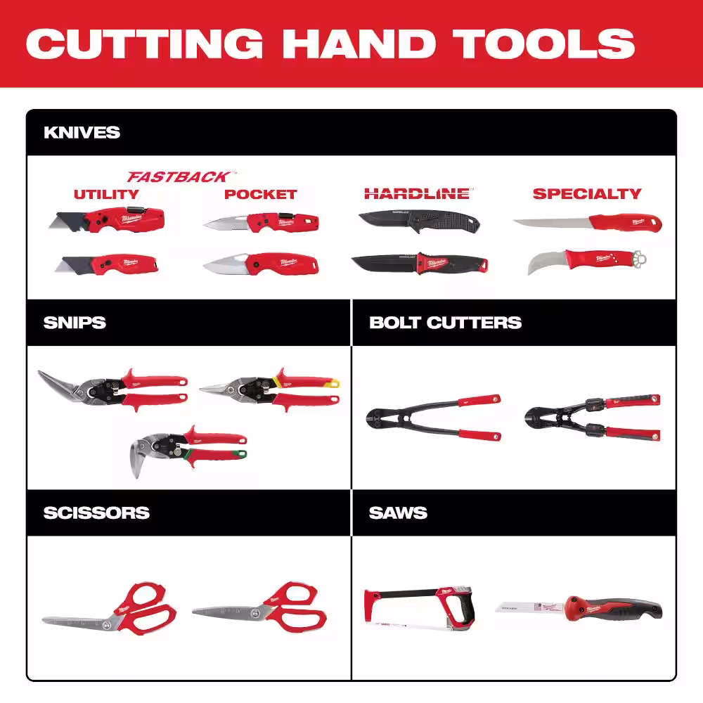 Milwaukee 14 in. Bolt Cutter With 5/16 in. Max Cut Capacity with 18 in. Bolt Cutter with 3/8 in. Maximum Cut Capacity