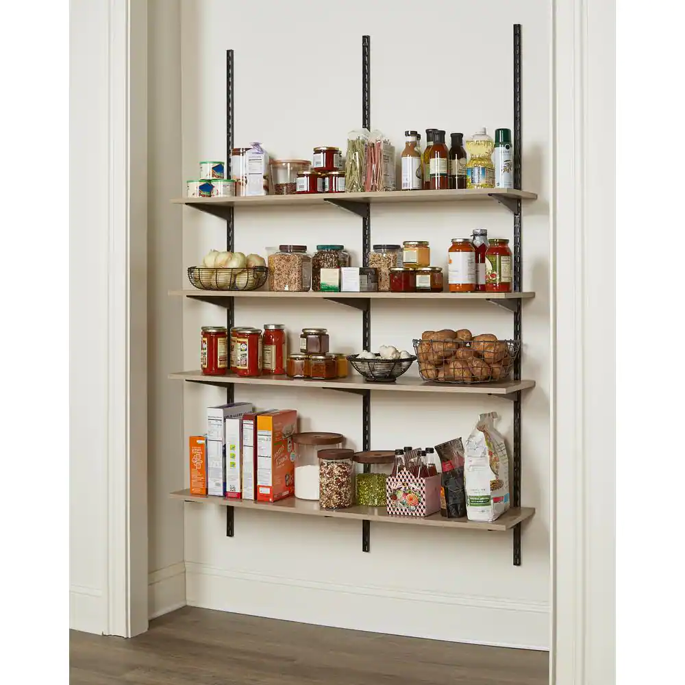 Rubbermaid Organic Ash Laminated Wood Shelf 12 in. D x 36 in. L