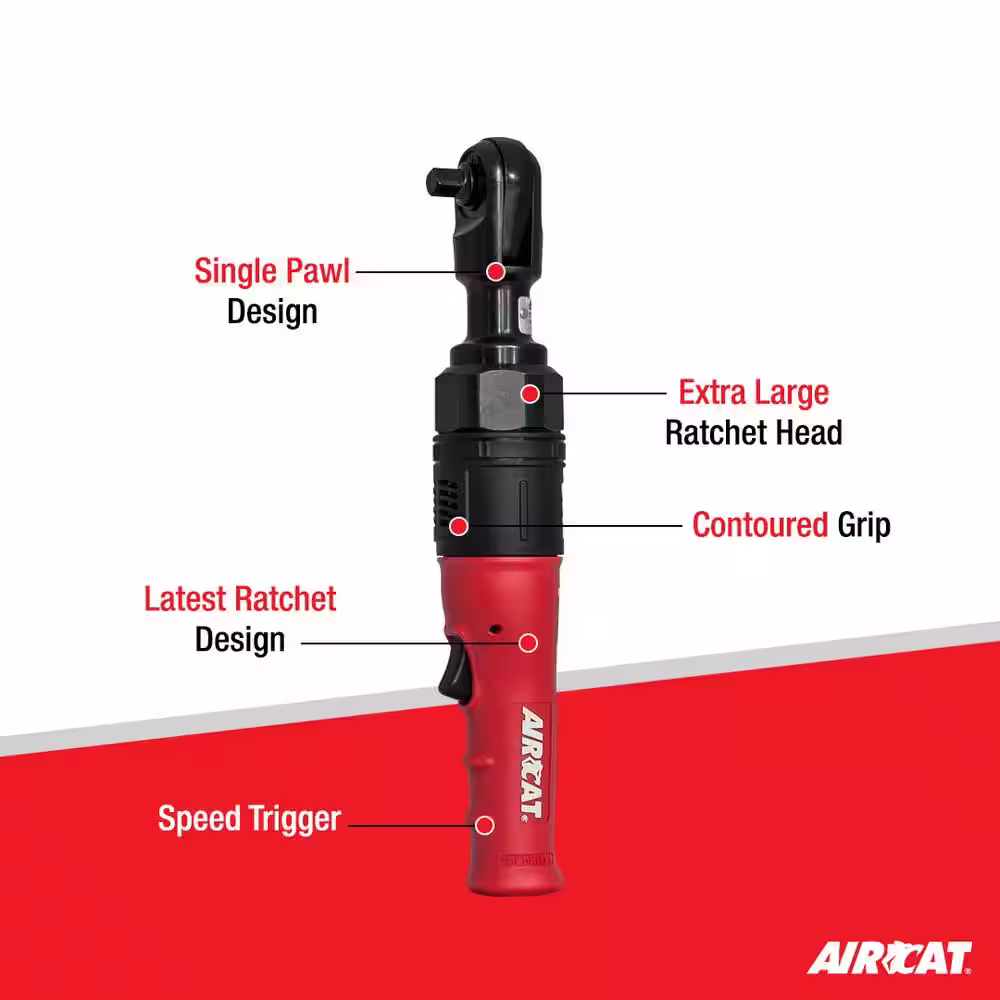 AIRCAT 3/8 in. High Torque Ratchet