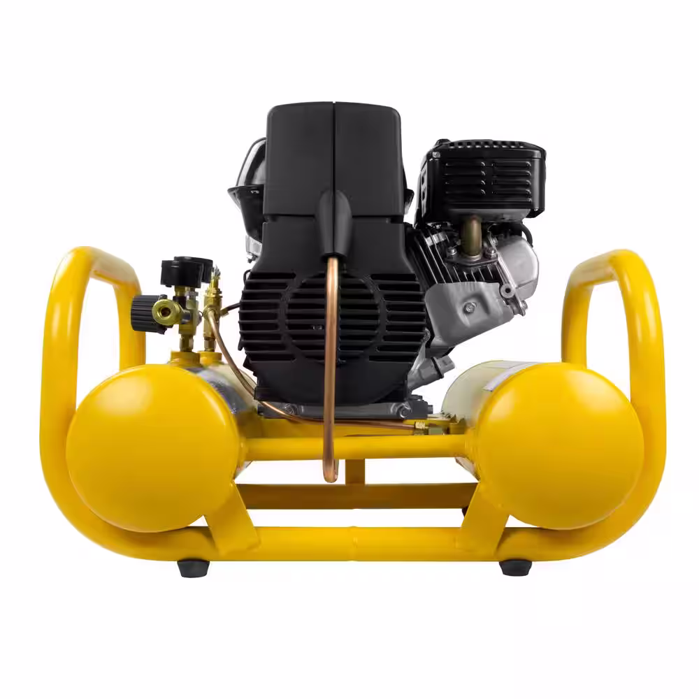 DEWALT 4 Gal. Portable Honda Gas Powered Oil Free Direct Drive Air Compressor