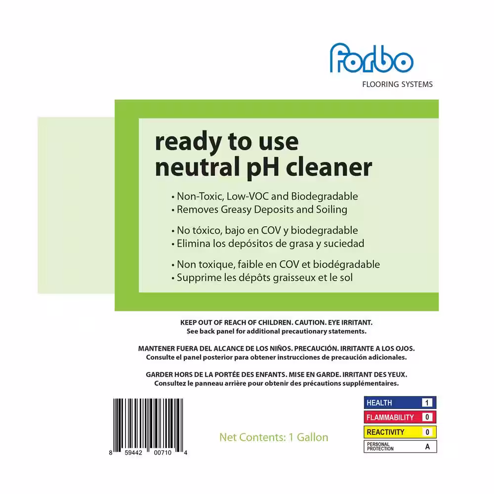 Forbo Ready to Use Neutral pH Cleaner, Gallon