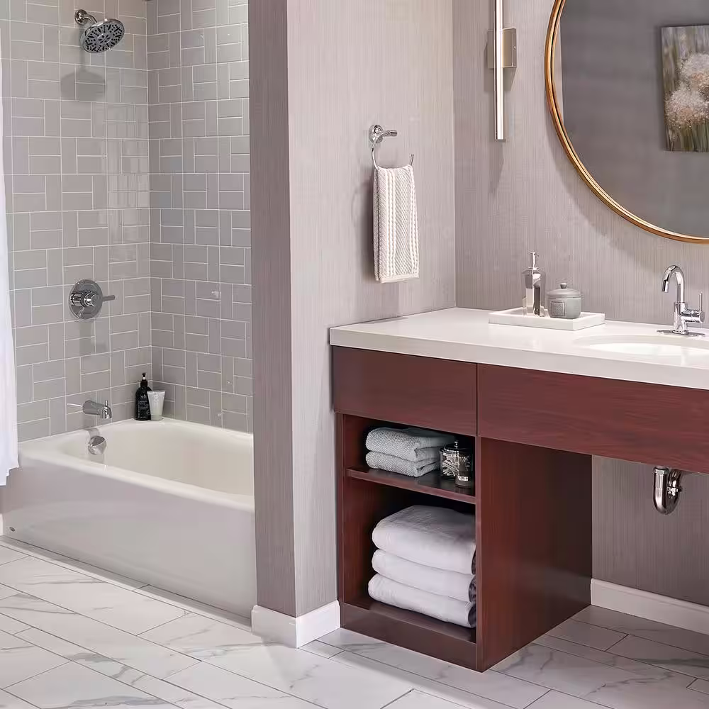 MSI Domino Gray 3 in. x 6 in. Glossy Ceramic Subway Wall Tile (10.66 sq. ft./Case)