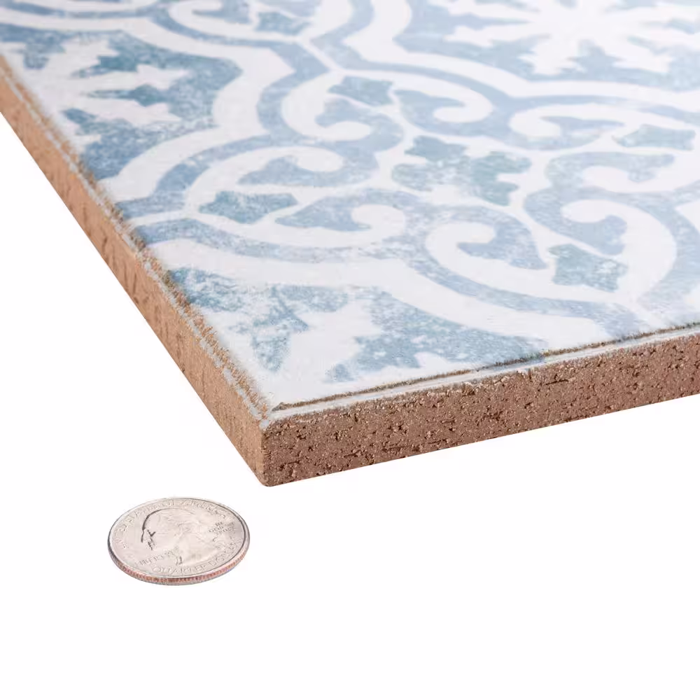 Merola Tile Klinker Alcazar Magnolia 12-3/4 in. x 12-3/4 in. Ceramic Floor and Wall Tile (1.16 sq. ft./Each)