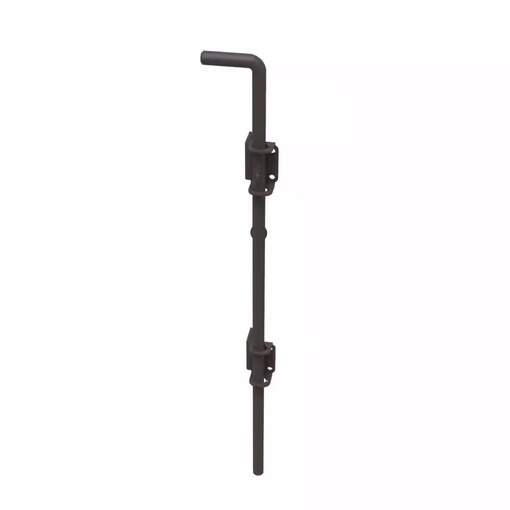 Barrette Outdoor Living 24.75 in. Matte Bronze, Heavy-Duty Drop Rod