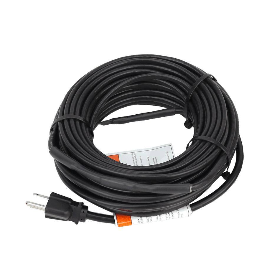 WarmlyYours Ice Shield Roof and Gutter Deicing Cable Kit, Plug-in, 120V (200 Ft)