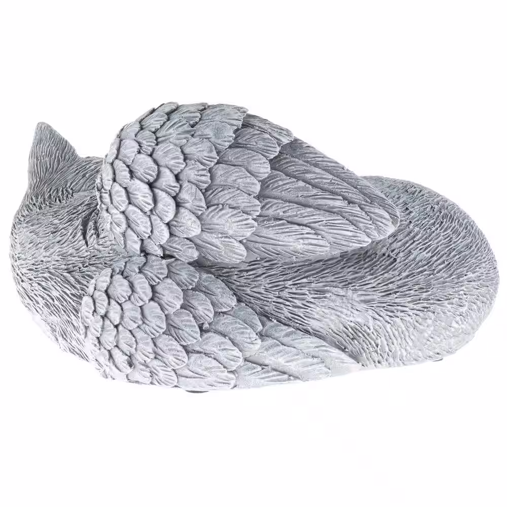 Pure Garden Cat Memorial Angel Garden Statuaries