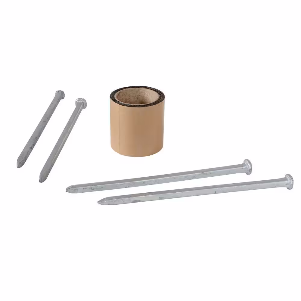 Vestil 4 Spike Asphalt Hardware Kit for Car Stop