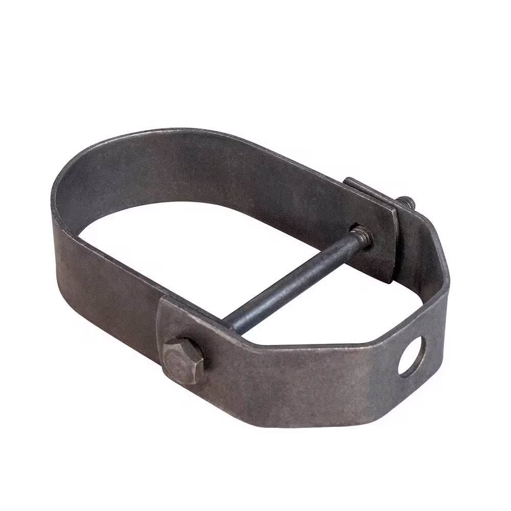 The Plumber's Choice 8 in. Clevis Hanger for Vertical Pipe Support in Standard Uncoated Steel
