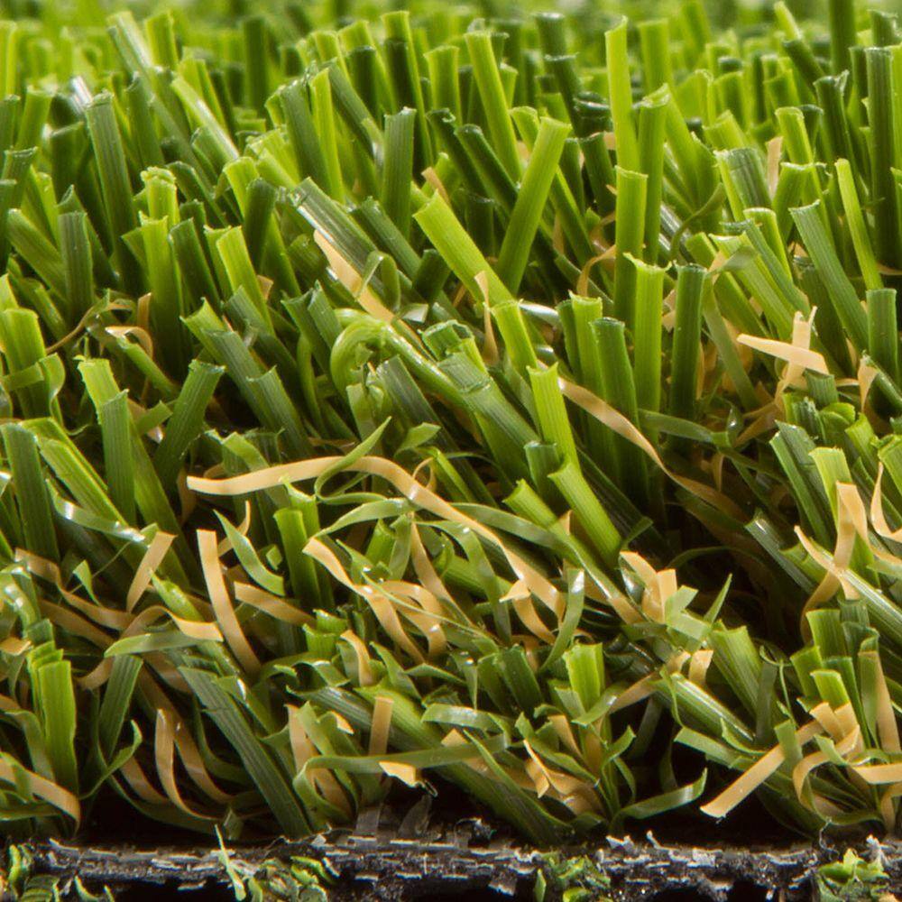 AstroLawn Allure 15 ft. Wide x Cut to Length Meadow Green Artificial Grass