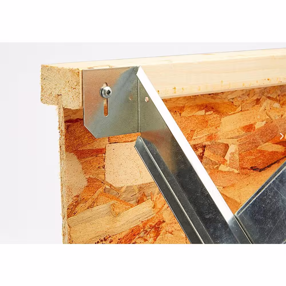 None Retrofit I Joist Hanger 2 in. Flange Width x 9 1/2 in. H x 16 in. On Centre, 18-Gauge Galvanized Steel