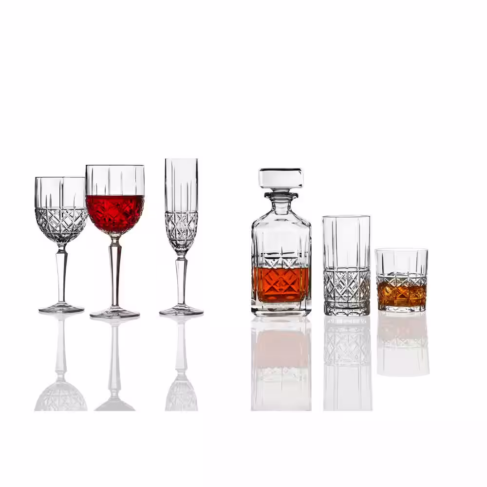 Marquis By Waterford Brady 15 fl. oz. Crystal Hi Ball Glass Set (Set of 4)