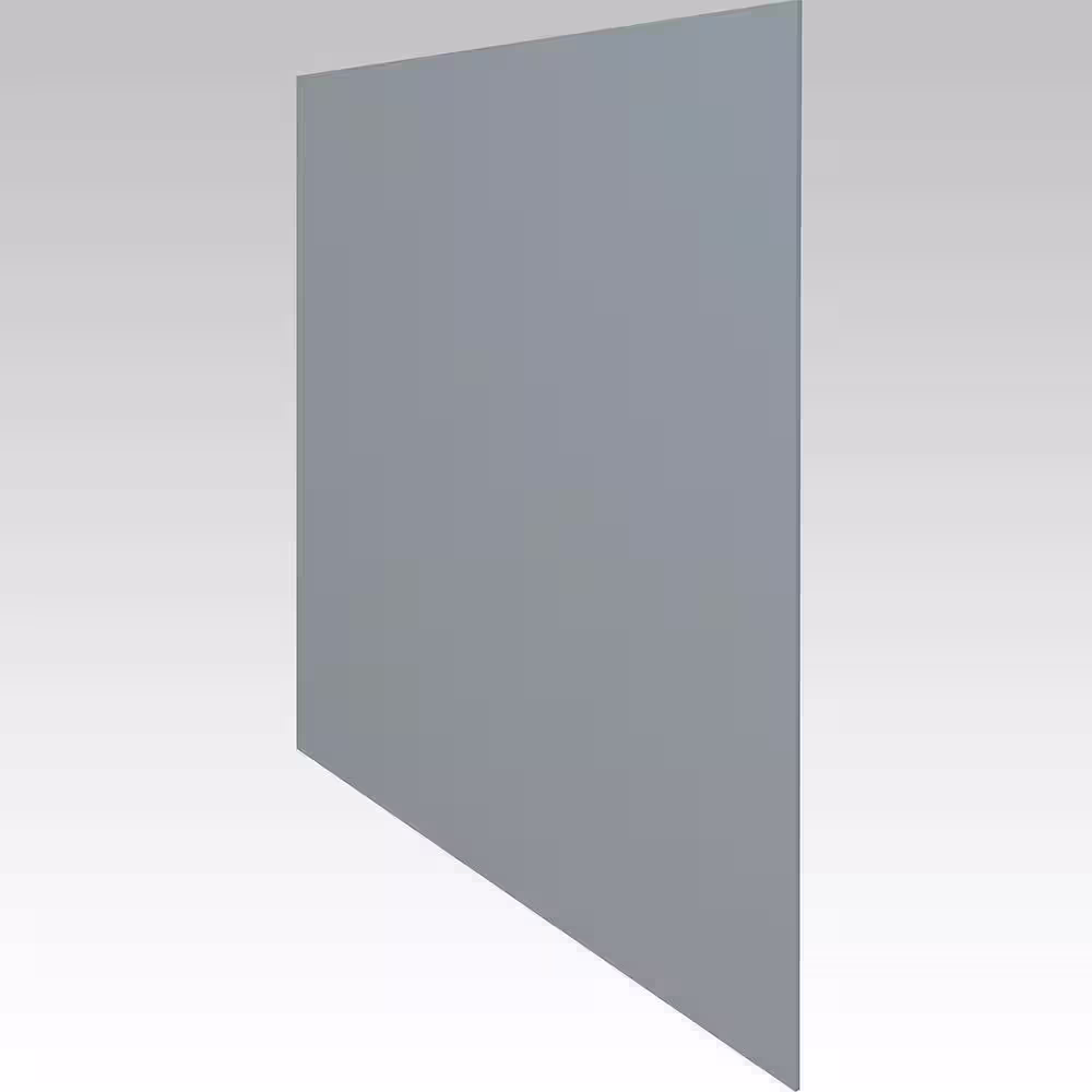Palight ProjectPVC 12 in. x 12 in. x 0.118 in. Foam PVC Grey Sheet
