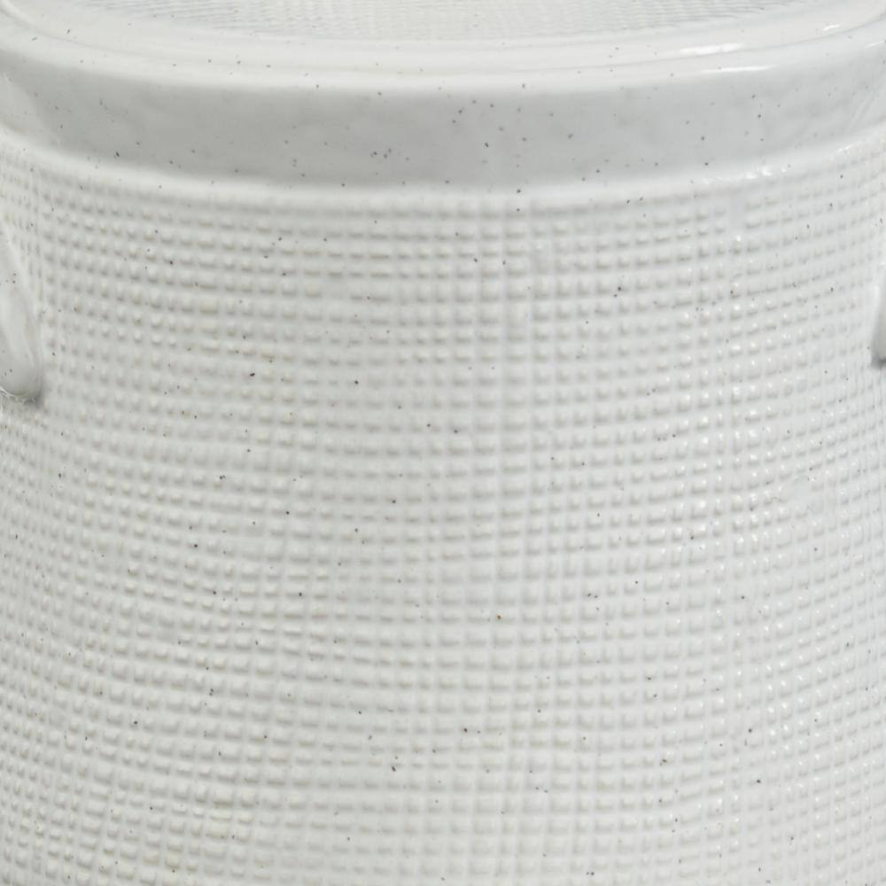 Park Designs Potter's Stone Stoneware Ceramic Large Canister