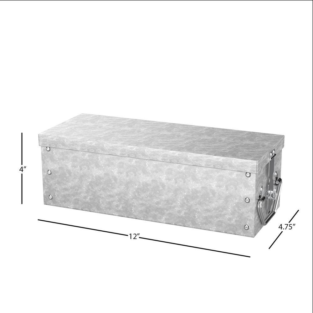 Stalwart Oversized Metal Storage Lock Box