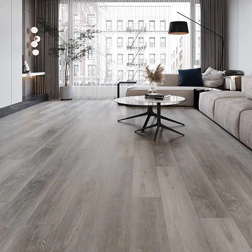 ACQUA FLOORS Rustic Boat House 12 MIL x 7.2 in. W x 48 in. L Click Lock Waterproof Luxury Vinyl Plank Flooring (24 sqft/case)