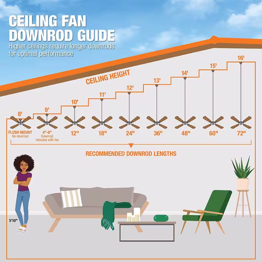 Hampton Bay Marsell 52 in. Indoor/Outdoor Matte White Ceiling Fan with Pull Chains and Downrod Included