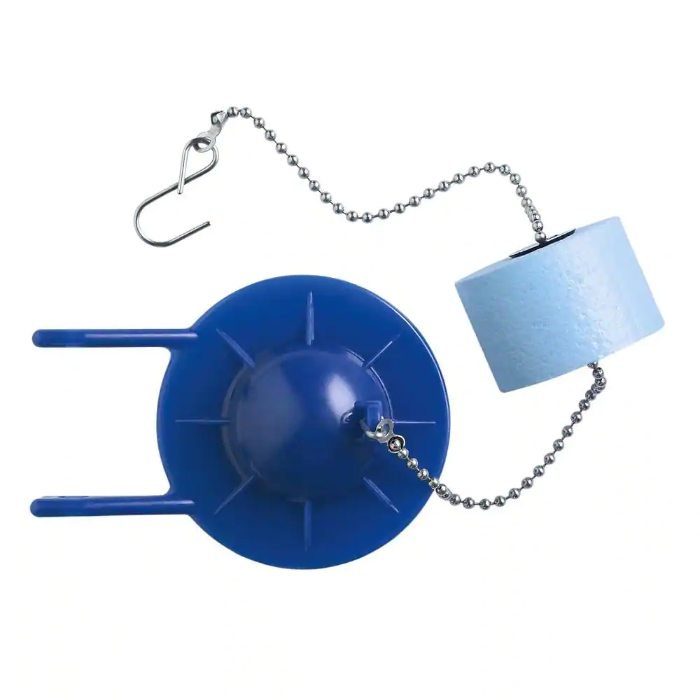 KOHLER 2 in. Blue Toilet Flapper with Float Used in Various 2-Piece Toilets