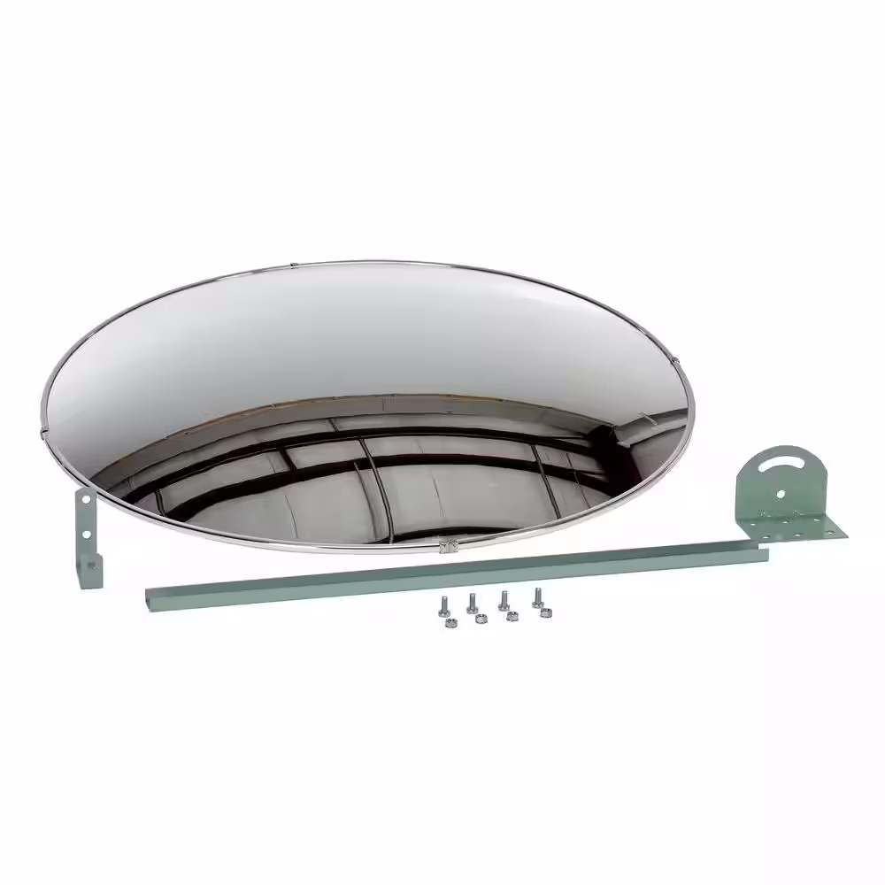 Vestil 30 in. Industrial Round Acrylic Mirror