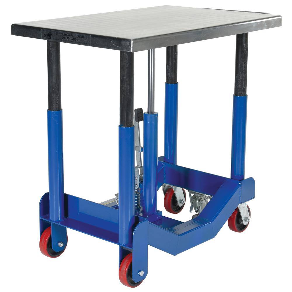 Vestil 4,000 lb. Capacity Low Profile Hydraulic Post Table