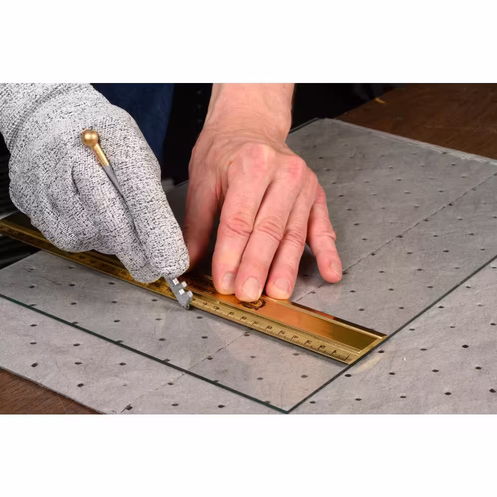 None Fletcher-Terry Hand Held Glass Cutter with a Tungsten Carbide Wheel.