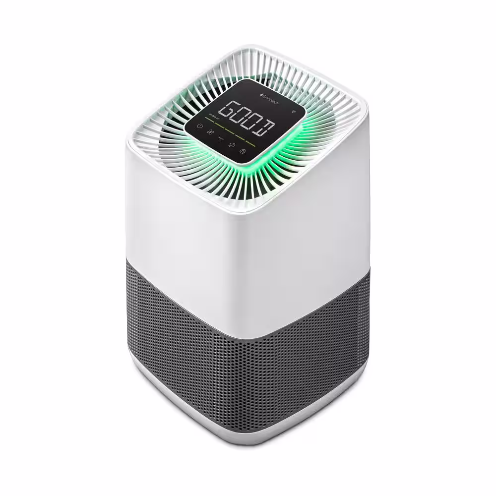 GreenTech Environmental 575 sq ft. Active HEPA plus Room Air Purifier with ODO Gard