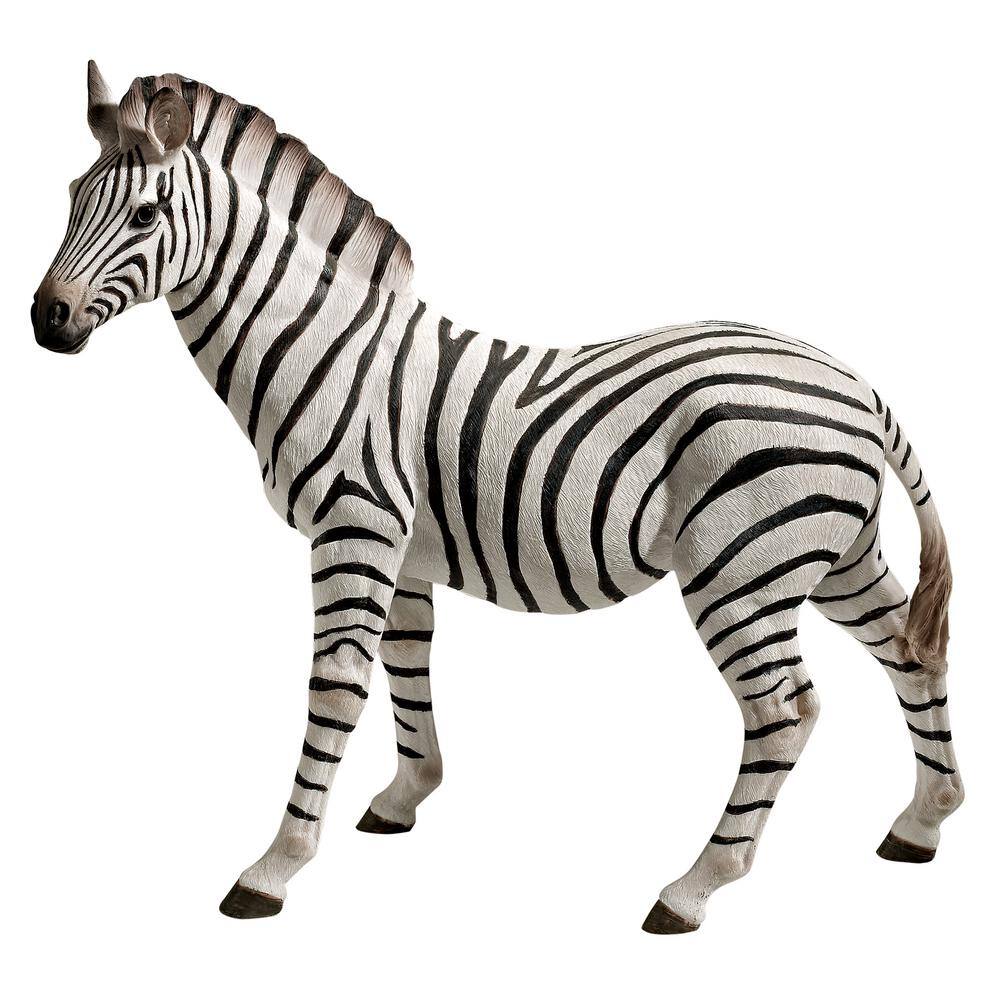 Design Toscano 21 in. H Zora the Zebra Statue