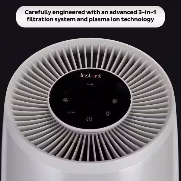 None Instant Filtered Small White Air Purifier