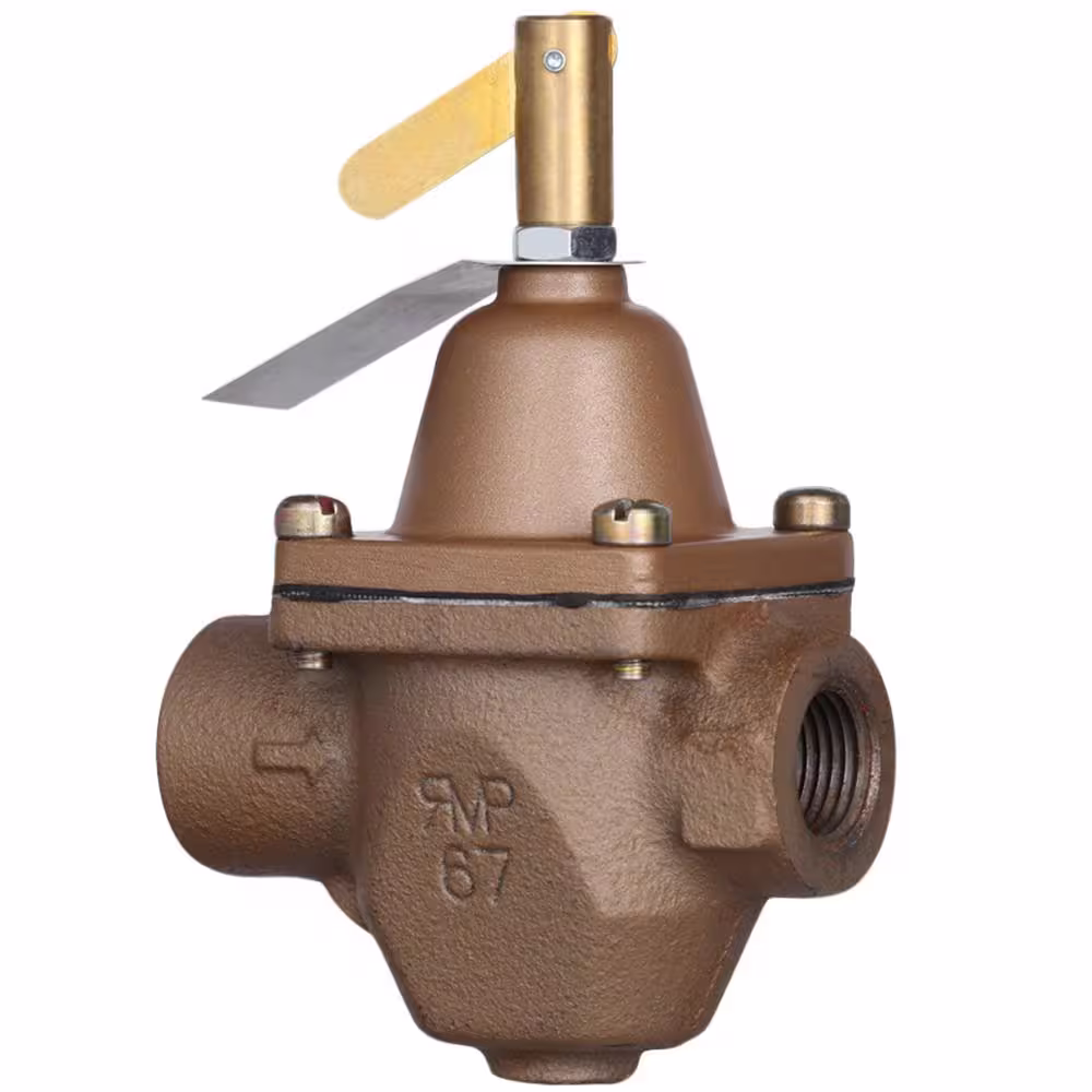 Watts 1/2 in. Brass FPT Feed-Pressure Regulator