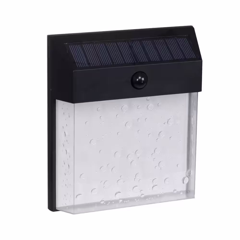 Westinghouse 75-Watt Equivalent Integrated LED Black Wall Pack Light, 5000K