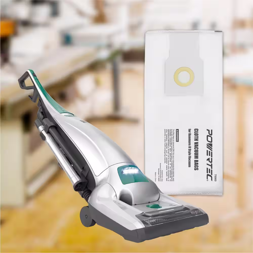 POWERTEC Filter Bags for Kenmore O Style Vacuums (6-Pack)