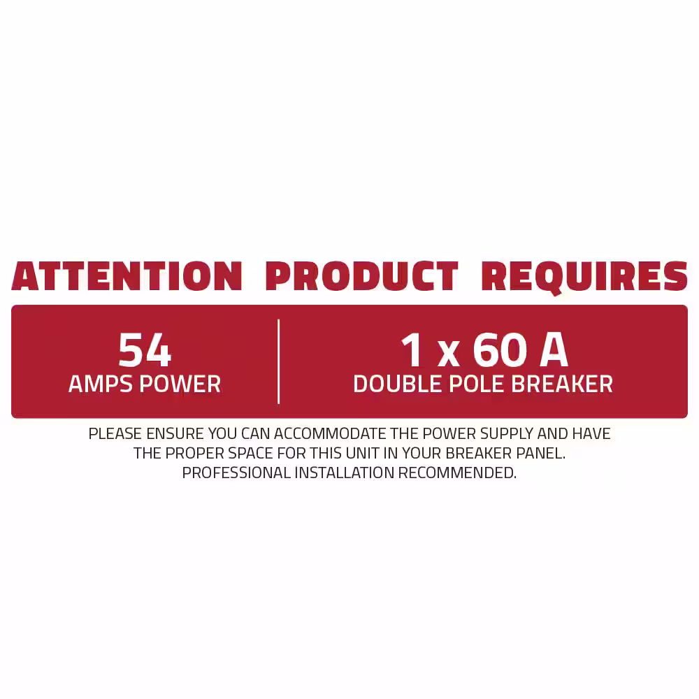 Eemax EEM24013 Tankless Electric Water Heater 13 kW 240 V