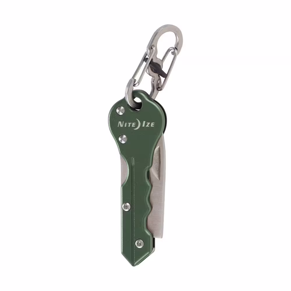 Nite Ize DoohicKey Rope Plus Twine Cutter in Olive