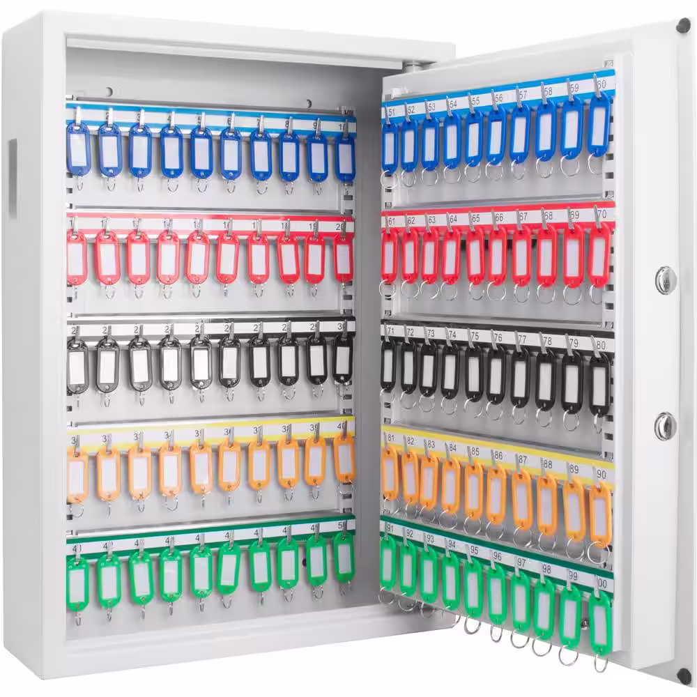 BARSKA 100 Key Cabinet Digital Wall Safe