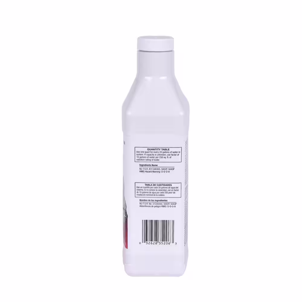 Hercules 32 oz. Heating System and Boiler Cleaner with Silicone