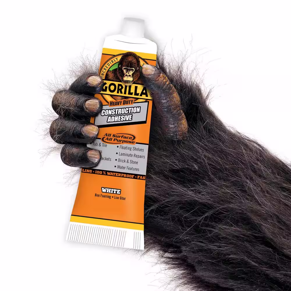 Gorilla 2.5 oz. Construction Adhesive Tube (5-Pack)