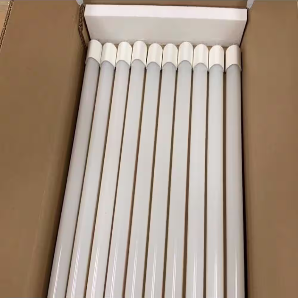 toggled 16-Watt 48 in. Linear Daylight T8 Dimmable LED Tube Light Bulb 5000K (30-Pack)