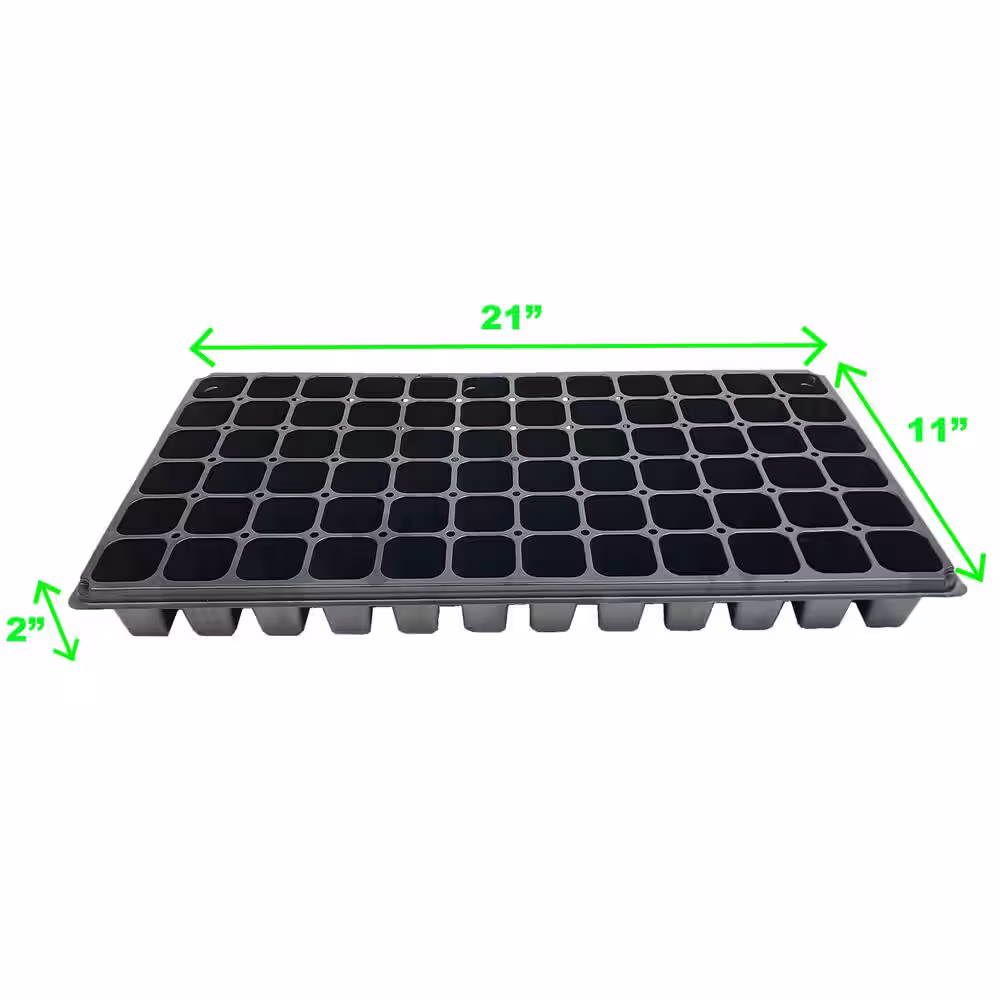 Viagrow 72 Cell Seedling Grow Plugs Starter Trays (20-Pack)