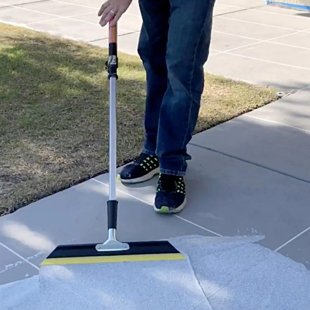 SpreadRock Granite Stone Coating 1 Gal. Flint Gray Satin Interior/Exterior Concrete Resurfacer and Sealer