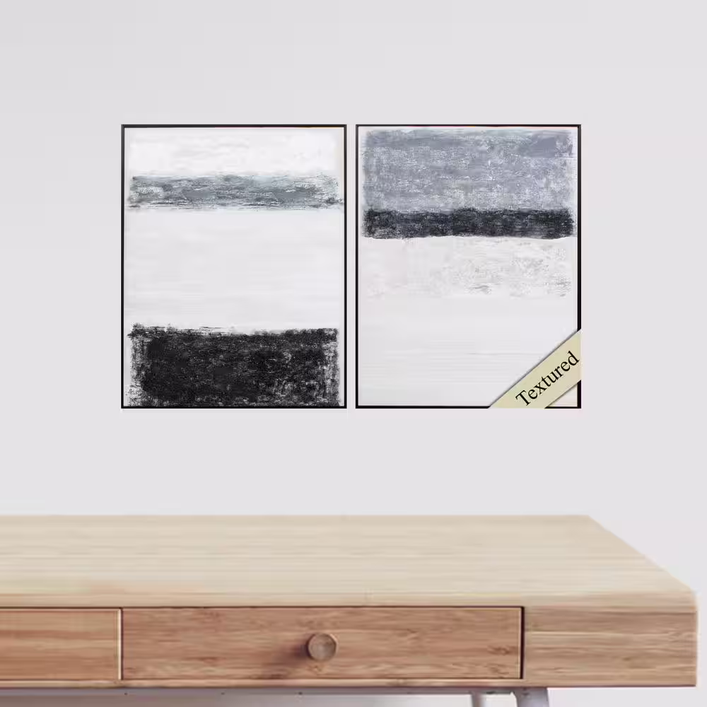 HomeRoots Victoria 8 in. x 10 in. Dark Wood Toned Gallery Frame ( Set of 2 )