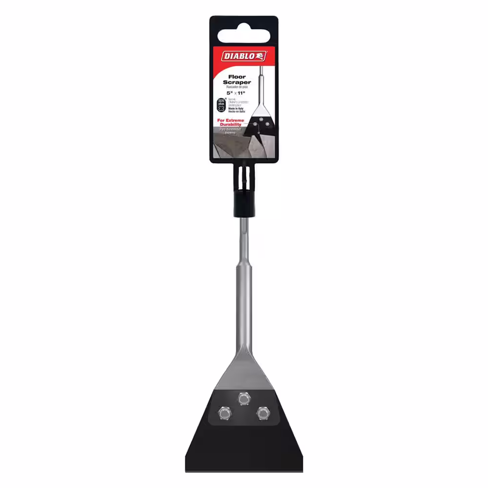 DIABLO 5 in. x 11 in. SDS-Plus Floor Scraper
