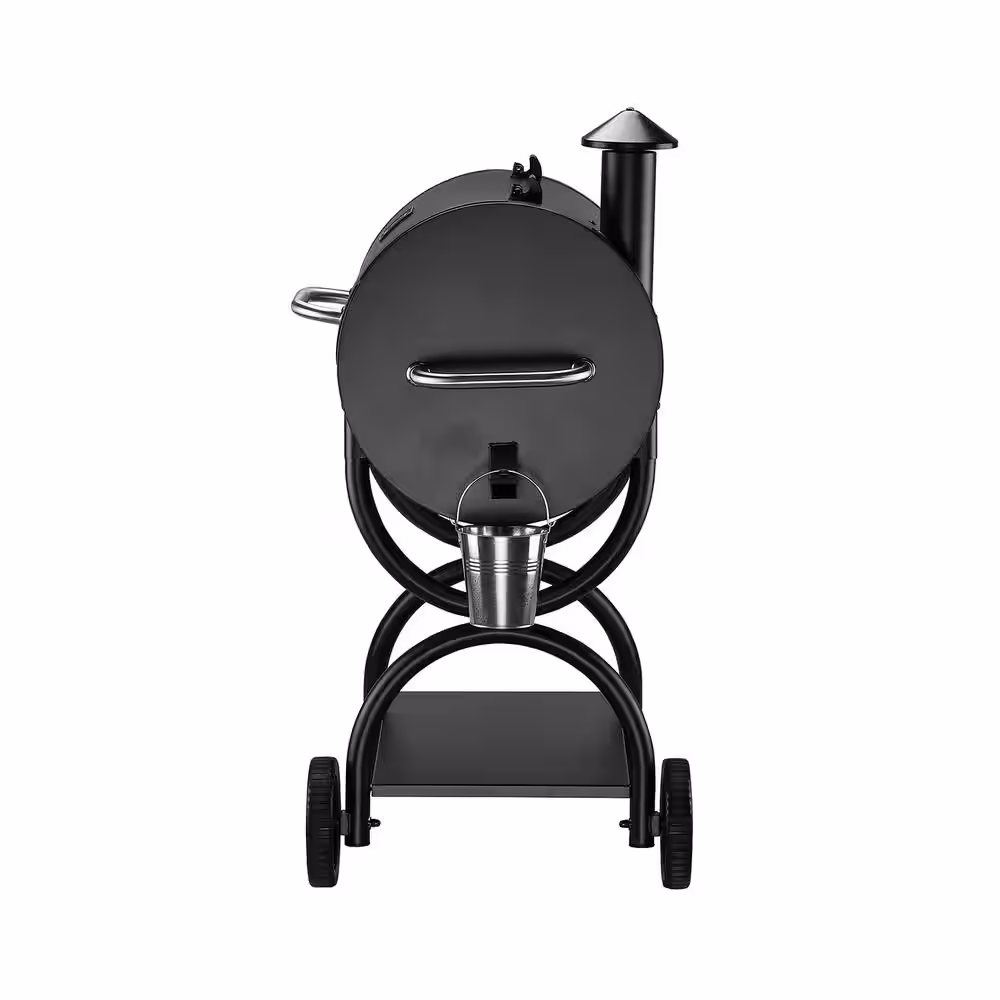 Z GRILLS 585 sq. in. Pellet Grill and Smoker in Black