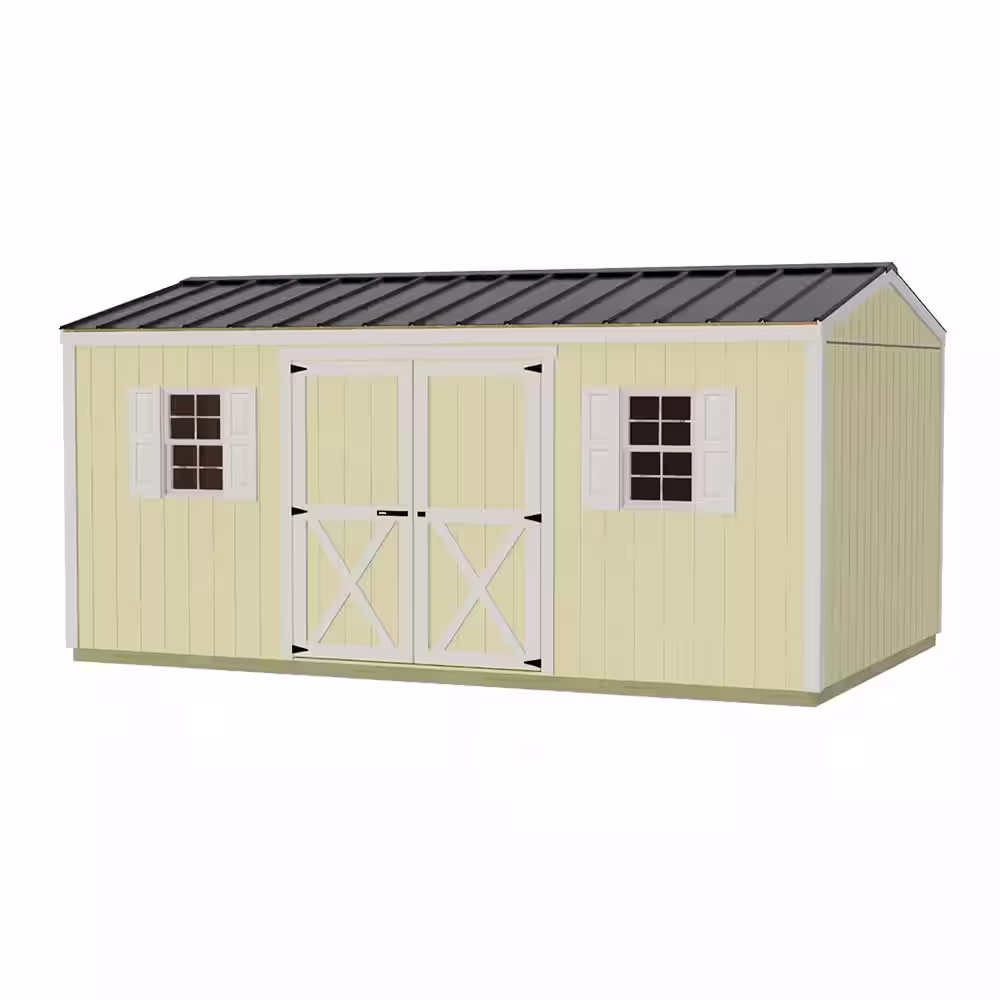 Best Barns Cypress 12 ft. x 10 ft. Wood Storage Shed Kit