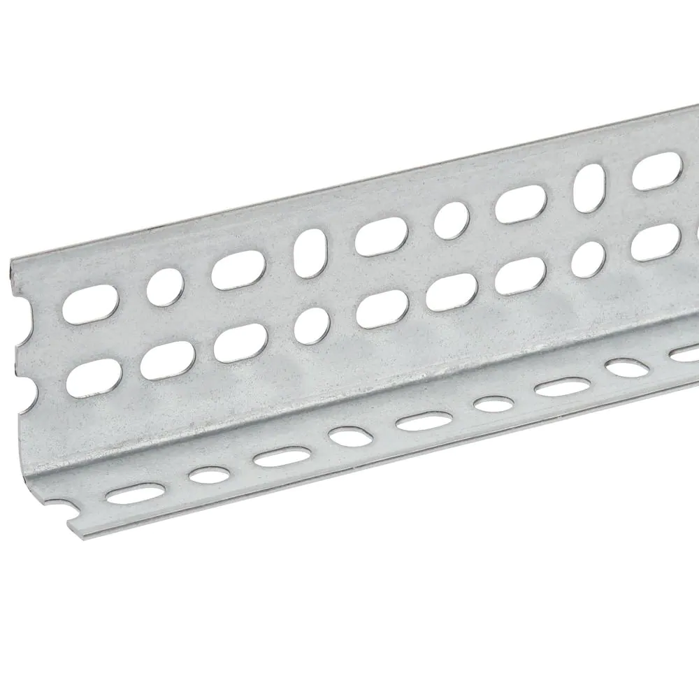 Everbilt 2-1/4 in. x 1-1/2 in. x 48 in. Zinc-Plated Offset Slotted Angle
