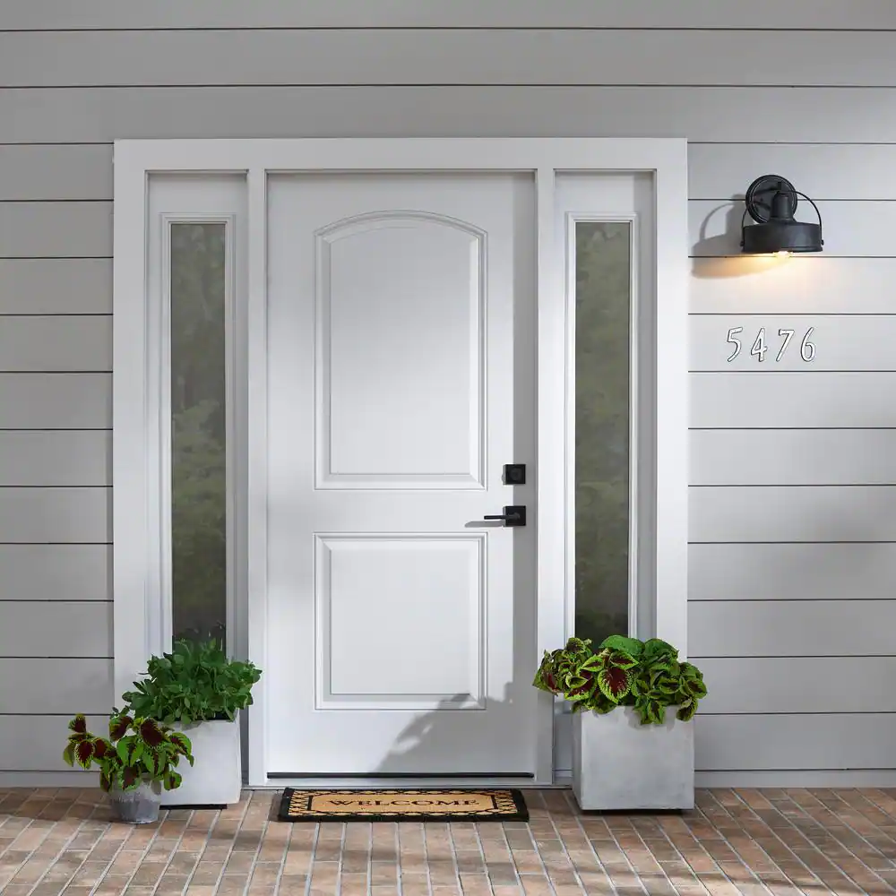 Everbilt 4 in. Plastic Reflective Nail-On House Number 9