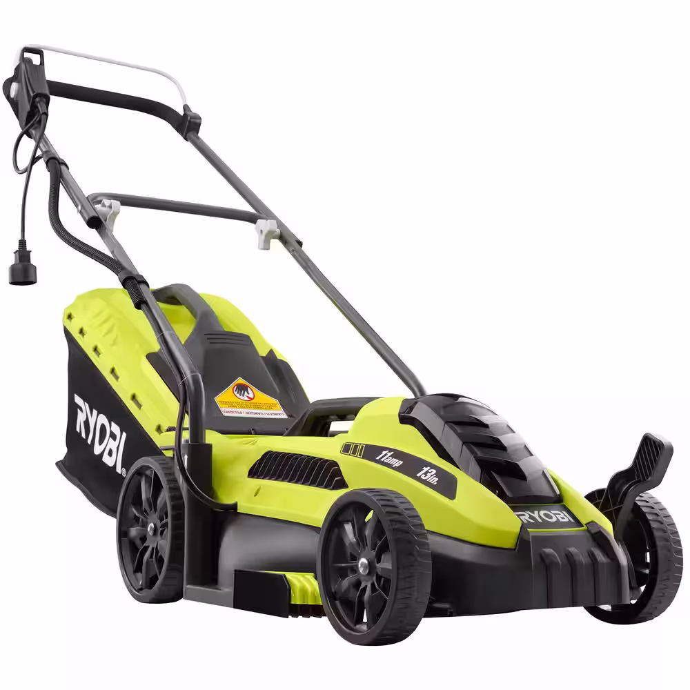 RYOBI 13 in. 11 Amp Corded Electric Walk Behind Push Mower