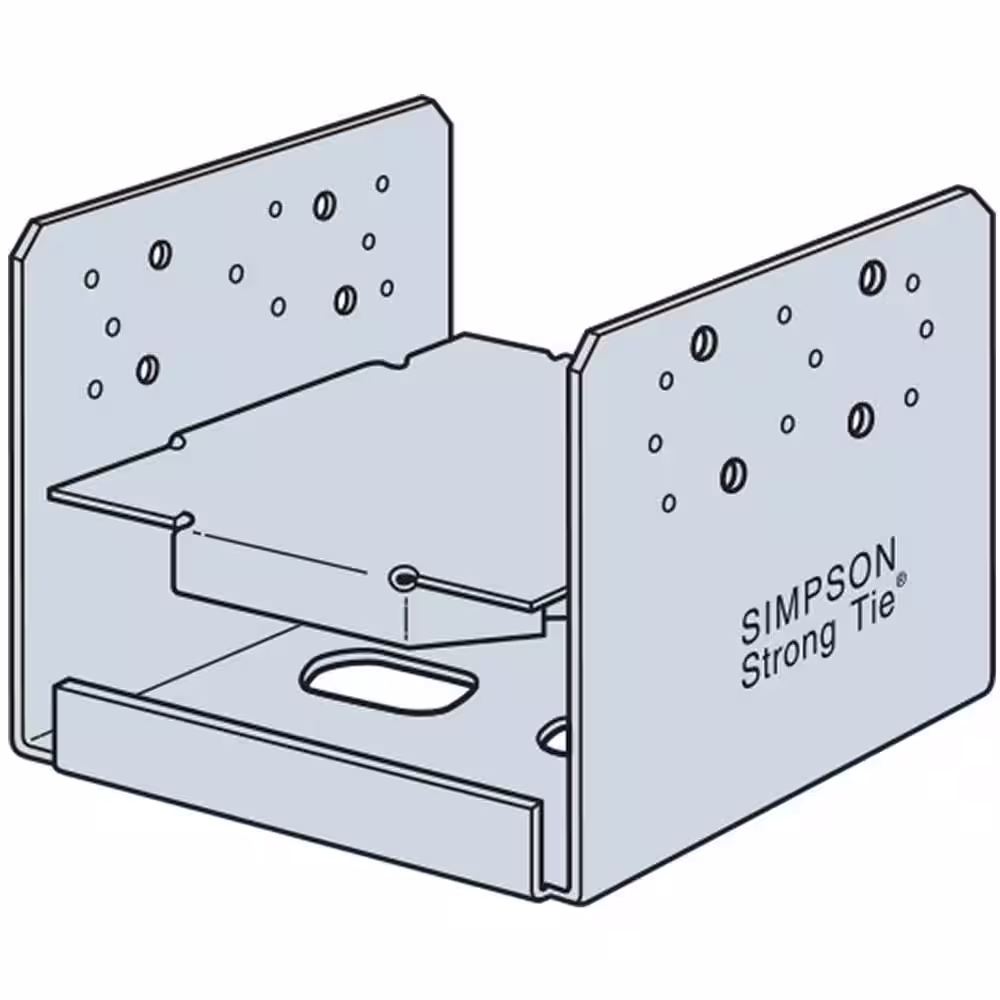 Simpson Strong-Tie ABU Hot-Dip Galvanized Adjustable Standoff Post Base for 8x8 Actual Rough Lumber