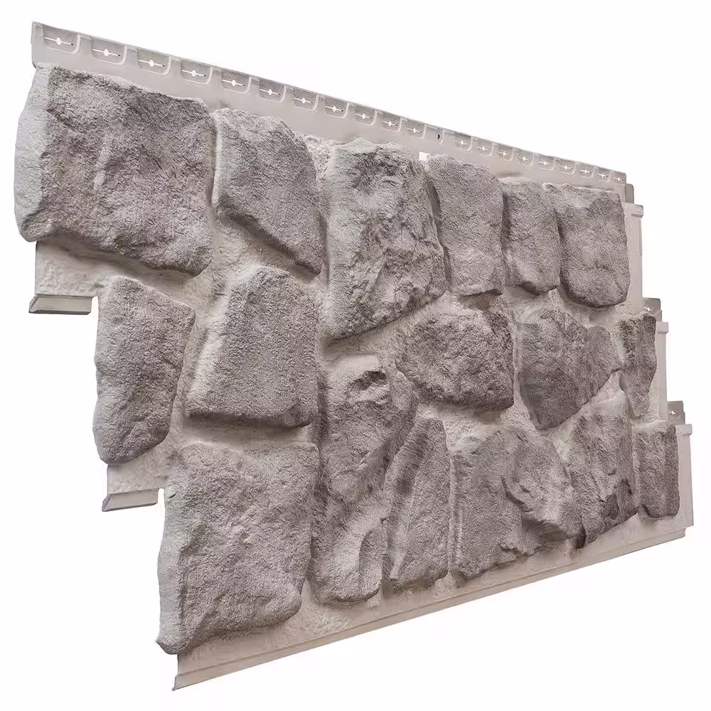 None NovikStone FS Fieldstone (19.1 in. x 50 in.) Stone Siding in Rocky Mountains (10 Panels Per Box, 49.6 sq. ft.)