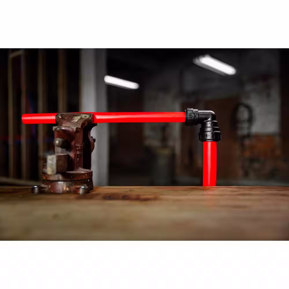 SharkBite ProLock 3/4 in. x 1/2 in. Push-To-Connect Plastic 90-Degree Reducing Elbow Fitting