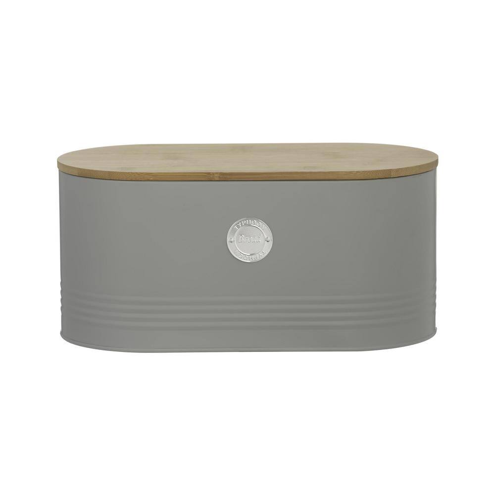 Typhoon Living Grey Bread Bin