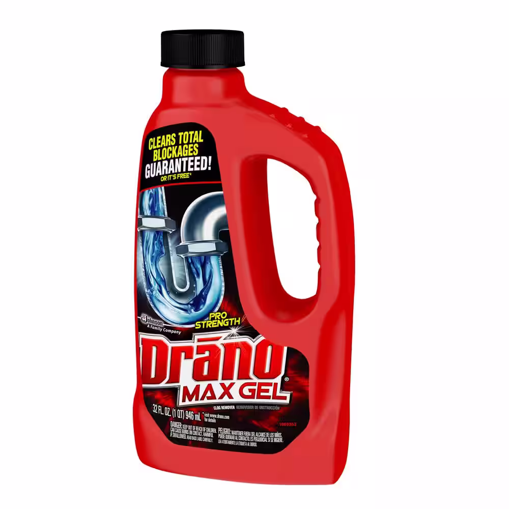 Drano 32 oz. Max Gel Pro Strength Clog Remover (12-Pack)